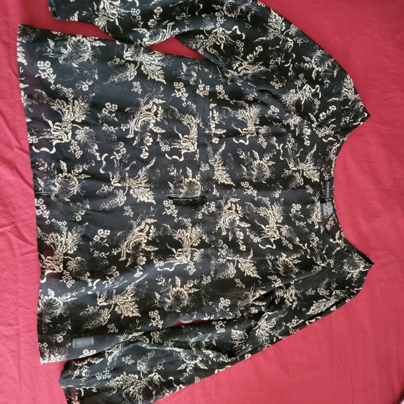 Long Sleeve Sheer Shirt